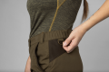 Damskie spodnie myśliwske Seeland Key-Point Kora Pine Green/Grizzly Brown 32''