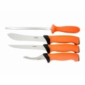 Zestaw noży rzeźniczych Eka Butcher Set 4-częściowy ze stali nierdzewnej Sandvik 12C27