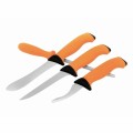 Zestaw noży rzeźniczych Eka Butcher Set 4-częściowy ze stali nierdzewnej Sandvik 12C27