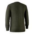 Sweter myśliwski Deerhunter Kingston O-neck 8348 Green Melange