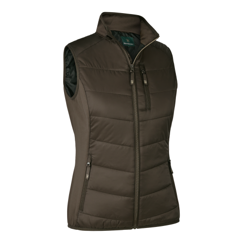 Damska kamizelka myśliwska grzewcza Deerhunter Lady Heat Padded 4850 Wood
