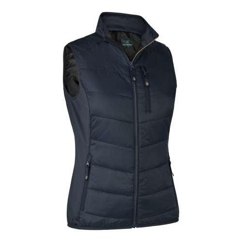 Damska kamizelka myśliwska grzewcza Deerhunter Lady Heat Padded 4850 Dark Blue