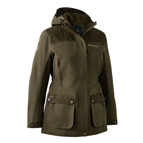 Damska kurtka myśliwska Deerhunter Lady Eagle 5957 Tarmac Green
