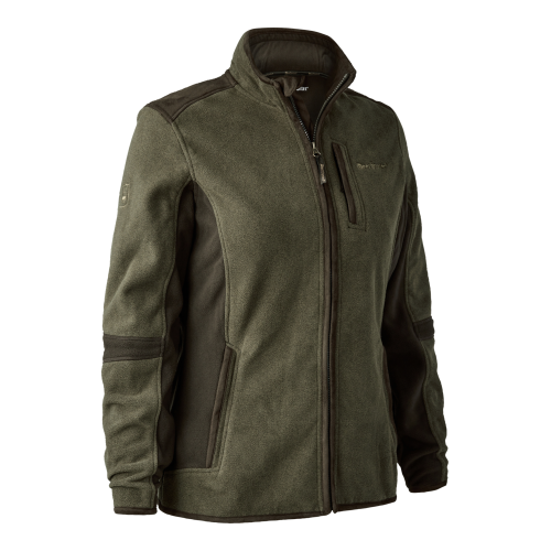 Damska kurtka myśliwska polarowa Deerhunter Lady Pam Bonded 5709 Graphite Green