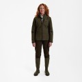 Damska kurtka myśliwska polarowa Deerhunter Lady Pam Bonded 5709 Graphite Green