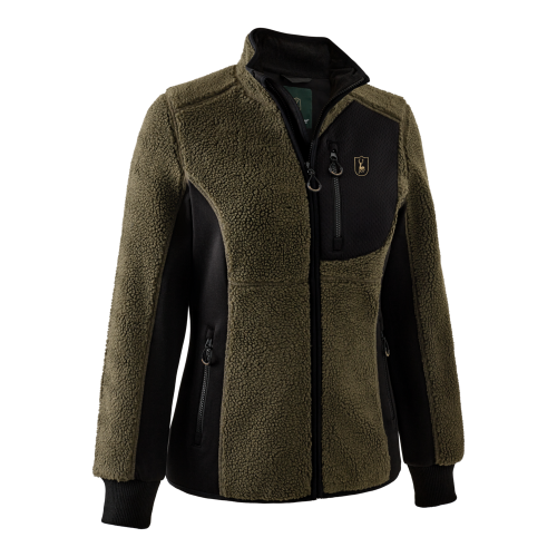 Damska kurtka myśliwska Deerhunter Lady Roja Fiber Pile 5292 Adventure Green