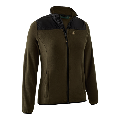 Damska kurtka myśliwska polarowa Deerhunter Lady Northward 5185 Chestnut Brown