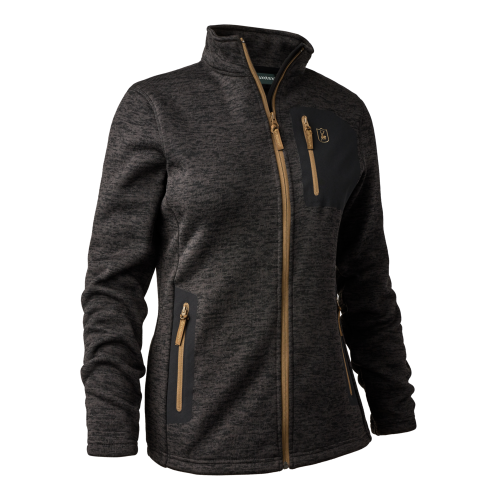 Myśliwska damska kurtka polarowa Deerhunter Lady Sarek 5984 Dark Grey melange