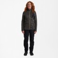 Myśliwska damska kurtka polarowa Deerhunter Lady Sarek 5984 Dark Grey melange