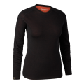 Damska koszulka myśliwska termiczna Deerhunter merino Lady Quinn 7078 Black Oak