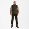 Kamizelka myśliwska Deerhunter Gamekeeper 4314 Graphite Green Melange