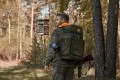 Plecak myśliwski z siedziskiem Pinewood Wildmark 2.0 1910 Zamszowy brąz
