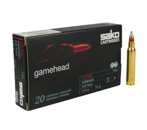 Amunicja kulowa Sako Gamehead .223 Rem 3,56g