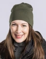 Czapka myśliwska Pinewood Merino Wool Beanie 1166 Moss Green