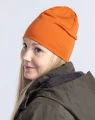 Czapka myśliwska Pinewood Merino Wool Beanie 1166 Burned Orange