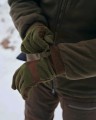 Rękawice myśliwskie Pinewood Hunter Extreme Fleece Hunting Brown/Suede Brown
