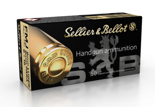 Nabój Sellier&amp;Bellot 9x19 Luger/Para FMJ 7,5g