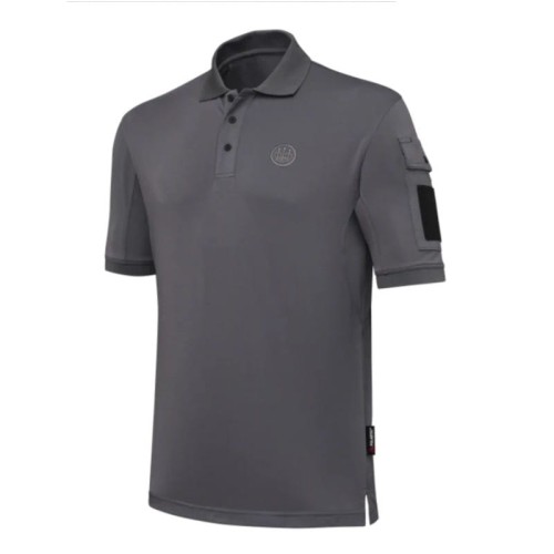 T-shirt polo Beretta Miller MP015 Smoked Pearl