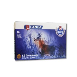 Amunicja kulowa Lapua Mega 6,5 Creedmoor SP 10,1g