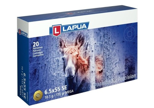 Nabój Lapua Mega 6,5x55 SE SP 10,1g
