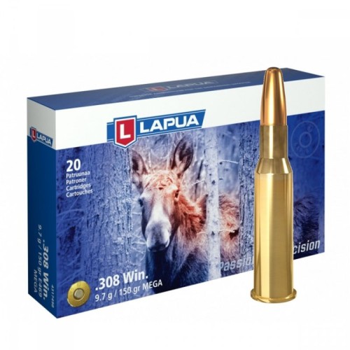 Nabój Lapua Mega .308 Win. SP 9,7g