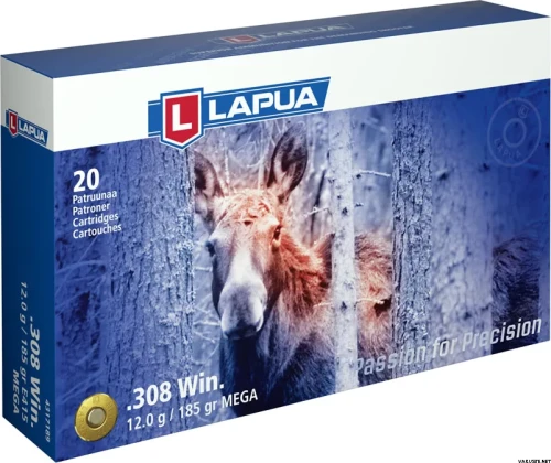 Nabój Lapua Mega .308 Win. SP 12g