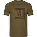 T-Shirt Harkila H-logo 10296 Dark Olive