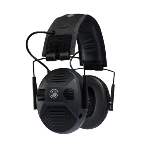 Strzeleckie aktywne ochronniki słuchu Beretta Earmuff CF111 Black