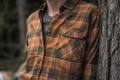 Damska koszula Seeland Skye 40278 Grizzly Brown/Terracota Check