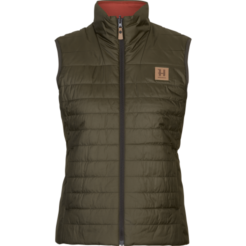 Damska dwustronna kamizelka Harkila Kalix HSP 10602 Willow Green/ Arabian Spice