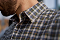 Koszula Harkila Fjell S/S 10429 Naval Blue Check