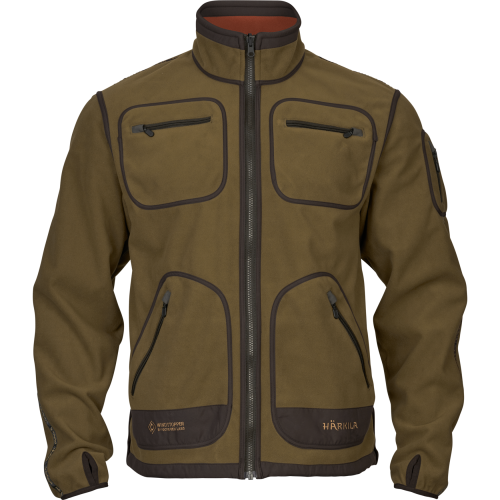 Kurtka bluza Härkila Kamko Dark Olive / Arabian Spice