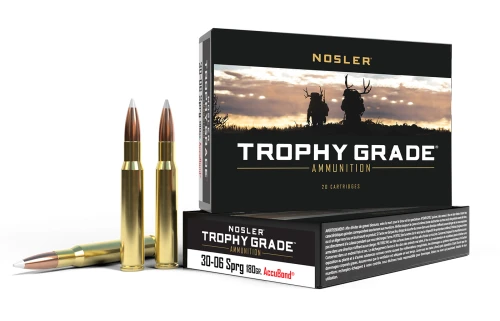 Amunicja kulowa Nosler Accubond Trophy Grade .30-06 Spring. 180gr