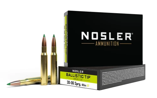 Amunicja kulowa Nosler Ballistic Tip Hunting .30-06 Spring. 165gr