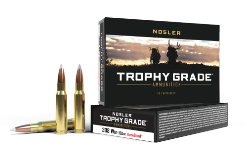 Amunicja kulowa Nosler Accubond Trophy Grade .308 Win. 150gr
