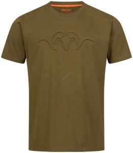 Koszulka Blaser 251007 3D Debossed T25 Argali Dark Olive