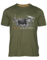 T-shirt Pinewood Moose 5466 Green