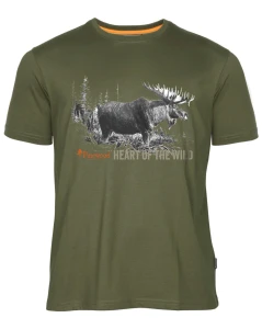 T-shirt Pinewood Moose 5466 Green