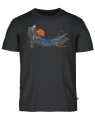 T-Shirt Pinewood® Finnveden Recycled Outdoor 5449 D.Antr Mel Sunset
