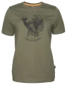 Damski T-shirt Pinewood Roe Deer 3455 Olive