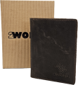 Etui portfel na dokumnety myśliwskie 2WOLFS RAM brązowy
