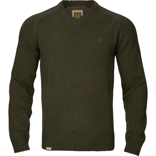 Sweter Harkila Merino V-Neck 10609 Rosin