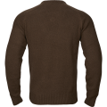 Sweter Harkila Merino V-Neck 10609 Demitasse brown