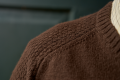 Sweter Harkila Merino V-Neck 10609 Demitasse brown