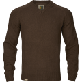 Sweter Harkila Merino V-Neck 10609 Demitasse brown