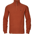 Rozpinany sweter Harkila Merino 10608 Bombay brown