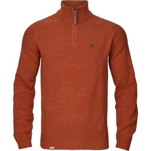 Rozpinany sweter Harkila Merino 10608 Bombay brown