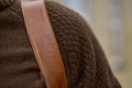 Rozpinany sweter Harkila Merino 10608 Damitasse brown