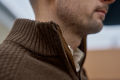 Rozpinany sweter Harkila Merino 10608 Damitasse brown