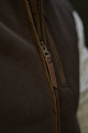 Kamizelka polarowa Harkila Sandhem Sherpa 10526 Demitasse brown